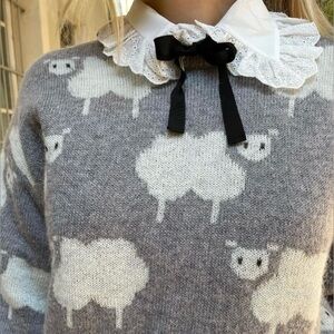 Manoush Princess Diana Lamb Sweater